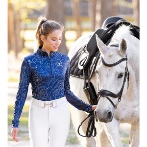 White Equestrian Bit Belt